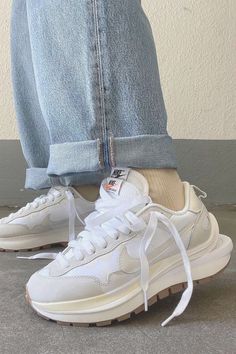 Nike Sacai, Shoe Wishlist, Fresh Shoes, Hype Shoes, Shoe Inspiration, Aesthetic Shoes, Swag Shoes