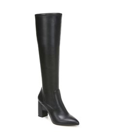 in stock Wide Calf Knee High Boots, Wide Calf Boots, Wide Calf, Franco Sarto, Black Faux Leather, High Boots, Knee High Boots, Rubber Rain Boots, Riding Boots