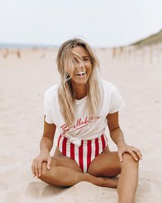 Happy little muppet @billabong_womens_australia #fortheloveof #BillabongXFrance Beachy Streetwear, Girls Football Boots, Surfer Girl Style, Boho Tees, Perfect Tan, Billabong Women, Surf Style