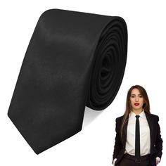 PRICES MAY VARY. Glossy Womens Tie: Polyester fabric makes it not easy to wrinkle and suitable for long-term use Woman Tie for Many Occasions: Wearing it in school, office, interview, prom, church, graduation and other occasions, it is easy to show your confident charm Formal Ties for Women: Simply pair your shirt with a womens necktie to add layers to your look and make you more competent in the workplace; Classic colors and full wrap fabrics in the same color make girls' bland school uniform t Dresses Cosplay, Womens Ties, Ties For Women, School Ties, Formal Tie, Uniform Shirt, Tie For Women, Women's Uniforms, Sailor Suit