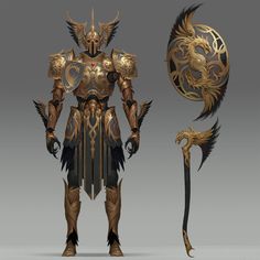 the armor is designed to look like it could be used in an upcoming video game