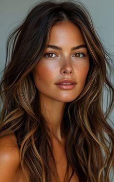 Nobody wants their clothes to age them Surfer Hair Women, Makeup To Look Older, Lived In Brunette Balayage, Sunkissed Hair Brunette, Long Sleek Hair, Epic Clothing, Surfer Hair, Haute Hair, Brunette Hair With Highlights