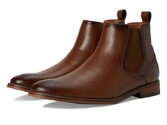 Cognac Shoes, Shoe Boot, Chelsea Boots Men, Tommy Hilfiger Man, Chelsea Boot, Pull Tab, Classic Looks, Boots Men, Cognac