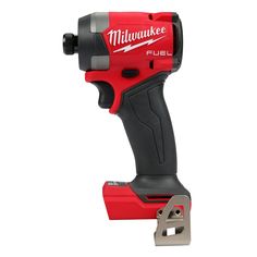 the milwaukee power tool is on display