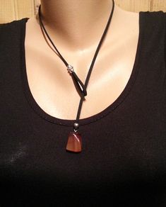 NECKLACES GEMSTONE HERE: https://www.etsy.com/shop/SofronKutStar?ref=seller-platform-mcnav§ion_id=32534750 *Material: Leather, stone pendant and silver plated beads. Carnelian is available in other models in our store: SHIPPING METHOD : Purchased item will be delivered by mail, will be sent via Priority Mail. Tracking number will be provided as soon as the items is shipped. * Delivery time can vary according to Your location. If you have any questions, please do not hesitate to contact me. Thank Adjustable Lariat Dangle Necklace, Spiritual Necklaces With Adjustable Length, Gift Crystal Necklaces, Adjustable Dangle Lariat Necklace, Adjustable Long Drop Necklace For Gift, Adjustable Length Lariat Choker Necklace As Gift, Adjustable Lariat Jewelry With Natural Stones, Adjustable Pendant Drop Necklace As Gift, Adjustable Pendant Drop Necklace Gift