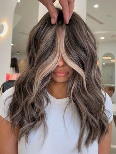 Ash Blonde Hair Balayage, Money Piece Hair, Rambut Brunette, Trend Ideas, Money Piece, Gorgeous Hair Color