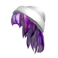 Galaxy Girl - ROBLOX Galaxy Hair, Black Hair Roblox, Roblox Animation, Red Beanie, Purple Cat