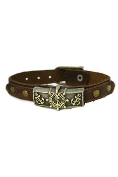 This "Studded Anchor" brown leather essential oil bracelet can be worn by men or women. Featuring a double layer of leather under the decorative anchor piece, this provides a great place for your essential oils to diffuse all day long. With 4 adjustments ranging from 6.5 to 8 inches, it will fit most people! Size: 6.5-8", 0.5" wide Included in package: Bracelet Closure: Latch Materials: Leather, Antique Bronze metal accents How to Use: Separate the 2 pieces of leather under the metal decoration. Vintage Brown Wrap Bracelet Gift, Vintage Brown Wrap Bracelet, Adjustable Vintage Brown Jewelry Gift, Vintage Brown Adjustable Wrap Bracelet, Adjustable Vintage Brown Bracelet For Gift, Adjustable Vintage Brown Bracelets As Gift, Adjustable Vintage Brown Bracelet As Gift, Vintage Brown Adjustable Leather Bracelet, Adjustable Vintage Brown Leather Bracelet Gift