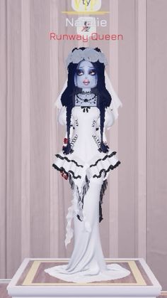 r; nvtaiies  #roblox #dresstoimpress #dti Corpse Bride Dress To Impress, Ghost Dress To Impress, Wedding Day Dress To Impress, Horror Dress To Impress, Dti Characters, Corpse Bride Dress, Scary Creatures, Wedding Day Dresses, Ghost Dresses