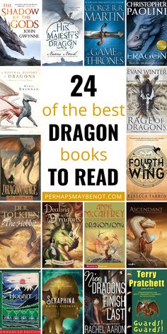 the best dragon books to read for kids and adults, including children's fiction