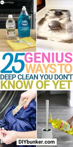 the 25 genius ways to keep clean you don't know of yet