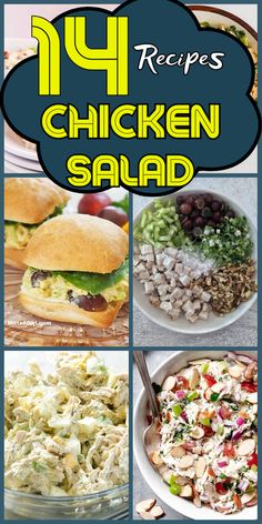 This chicken salad recipe is the best. Easy to make, quick, and full of fresh, delicious flavors. Perfect for any occasion. Chicken Salad For Dinner, Quick Chicken Salad, Salad For Dinner, Veggie Pasta Salad, Southwest Chicken Salad