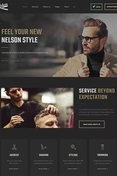 Best Beauty Spa Salon Hair Salon Web Design, Hair Salon Website Design, Ux Tips, Desain Ux, Luxury Brochure, Modern Design Trends, Spa Hair, Web Ui Design