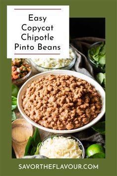 easy copycat chipotle pinto beans recipe