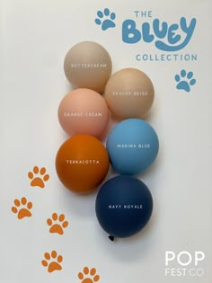 the blue collection is available for purchase at popfest couture, which includes four different colored eggs