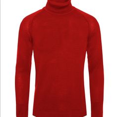 High Quality Fabric: Lightweight & Breathable, Cotton Blend Fabric Provides A Soft And Comfortable Wearing Experience. Stylish Design: Men’s Premium Turtleneck Long Sleeve, It Is Also A Thermal Sweater. Slim Fit, Solid Color. Occasion: Various Colors, Lightweight, Perfect To Be Worn With A Sport Jacket, Suit, And Jeans. Garment Care: Gentle Wash 30c, Do Not Bleach, Do Not Dry Clean, Cool Iron, Reverse To Wash, And Iron Size Suggestion: These Are Slim And Tight Fitting, If You Are Not Used To Sli Red Winter Sweater With Ribbed Cuffs, Red Winter Tops With Ribbed Cuffs, Casual Fitted Red Turtleneck, Casual Red Fitted Turtleneck, Red Sweater With Ribbed Collar For Fall, Red Long Sleeve Turtleneck For Fall, Casual Red Long Sleeve Turtleneck, Red Long Sleeve Casual Turtleneck, Red Knit Turtleneck Sweater