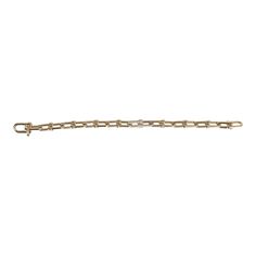 This Tiffany & Co Hardwear Medium Link Bracelet XL is in yellow gold hardware with diamonds, featuring medium sized links, two yellow gold links encrusted in 0.9 ct pavé diamonds, with a total carat weight of 1.39 and has a hook and clasp closure.Origin: ItalyCondition: New and never wornAccompanied by: Tiffany box, Tiffany jewelry boxMeasurements: bracelet circumference: approximately 7.75"; diameter: 2.5" Classic Link Chain Tennis Bracelet, Classic 14k Gold Diamond Bracelet With Chain, Luxury Diamond Bracelet With Gold Chain, Luxury Everyday Yellow Gold Bracelet, Classic Diamond Chain Link Bracelet, Luxury Chain Bracelet With Rectangular Links And Hooks, Luxury Oval Link Chain Bracelet With Hooks, Luxury Gold Diamond Bracelet With Rectangular Links, Formal Diamond Bracelet With Gold Chain