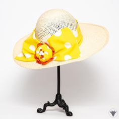 A breezy open weave natural Panama hat, with an unblocked soft brim and a fun and bright bow that will be the star of the show! Wear this hat with a matching sun dress, or with jeans and a t-shirt for a casual spin. Brim size is 3" 3/4 . Crown is 13" 3/4 Can be adjusted to your head size (up to 23" 1/2) Open Weave, Sun Dress, Straw Hat, Sun Hats, Panama Hat, Panama, Caps Hats, Accessories Hats, Straw