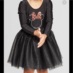 Minnie Mouse Toddlers Tutu Dress Minnie Mouse Dress, Disney Junior, Junior Dresses, Tutu Dress, Girl Dresses, Kids' Dresses, Black Silver, Minnie Mouse, Colorful Dresses