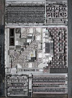 an aerial view of some type of building made out of newspaper strips and wood planks