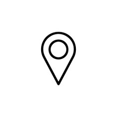 a map pin with the location icon