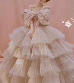 Princess Pink Tulle Ball Gown. Shattered Elegance, Puffy Ball Gowns, Winter Masquerade, Ball Gowns For Women, Gown For Ladies, Ballerina Gown, Pink Tulle Gown, Beige Gown, Ball Gown Elegant