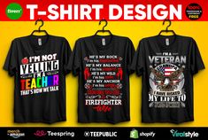 I will create bulk, typography, trendy, graphic or custom t shirt design Design Ad, Design Design, Concept Design, Shirt Design