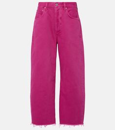 Ayla wide-leg jeans in purple - Citizens Of Humanity | Mytheresa Purple Jeans Women, Latest Jeans, Purple Jeans, Spring Knits, Spring Bags, Citizens Of Humanity Jeans, Designer Jeans, Citizens Of Humanity, Beautiful Life