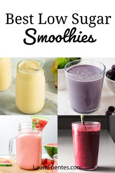 the best low sugar smoothies