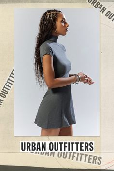 Timeless Silence + Noise mini dress in a bodycon silhouette. In a soft and stretchy knit featuring cap sleeves and a mock neckline for an elevated vibe. Urban Outfitters exclusive. Features Silence + Noise Audrey mock neck mini dress Knit bodycon mini dress Soft and stretchy knit Mock neckline with cap sleeves Slim bodycon fit Mini length Easy pull-on style UO exclusive Content + Care 95% Viscose, 5% spandex Machine wash Imported Size + Fit Model in Red is 5'9" and wearing size Small Model in Red is 5'8" and wearing size XL Measurements taken from size Small Length: 31" | Silence + Noise Audrey Mock Neck Mini Dress in Grey, Women's at Urban Outfitters