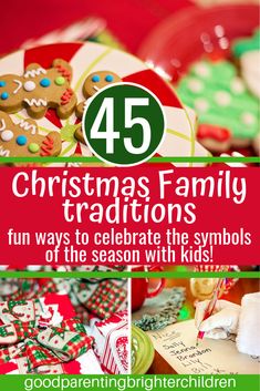 christmas family traditions fun ways to celebrate the symbols of the season with kids and adults