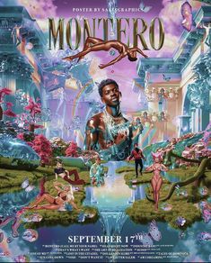 the movie poster for monteeroo, featuring an image of a man surrounded by other people