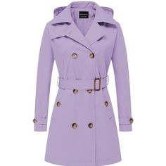 Questions? Leave A Comment Below! Purple Overcoat, Women's Trench Coat, Colourful Life, Burberry Coat, Early Winter, Walking In The Rain, Double Breasted Trench Coat, Timeless Classic Style, Long Trench