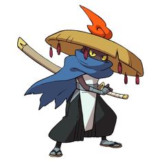 an image of a cartoon character wearing a sombrero and holding a baseball bat