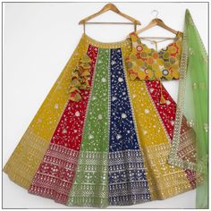 lehenga Multicolor Anarkali Set With Gota Work, Anarkali Style Multicolor Sharara With Cutdana, Bollywood Style Multicolor Anarkali Set For Festive Season, Multicolor Semi-stitched Sharara For Navratri, Semi-stitched Multicolor Sharara For Navratri, Multicolor Embroidered Lehenga With Cutdana, Multicolor Semi-stitched Anarkali Set For Navratri, Multicolor Semi-stitched Anarkali Set For Diwali, Diwali Multicolor Semi-stitched Anarkali Set