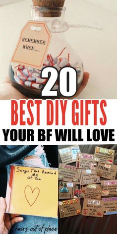 Here are 20+ romantic DIY gift ideas that any boyfriend would love! From easy-to-make gifts to more personalized options. You Have My Heart Literally Gift, Sweet Things For Boyfriend, Christmas Gift Diy For Boyfriend, Diy Thoughtful Gifts For Him, Diy Meaningful Gifts For Boyfriend, Gift Ideas For Anniversary Couple, Sweet Gifts For Boyfriend Diy, Home Made Anniversary Gift, Diy Gifts For Fiance For Him