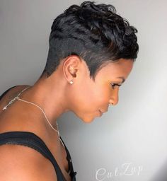 Short Hair Styles African American, Short Relaxed Hairstyles, Black Hair Short Cuts, Short Undercut, Short Black Hair, Short Haircut Styles, American Hairstyles, Short Sassy Hair, Sassy Hair