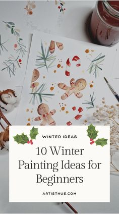 the top 10 winter painting ideas for beginners