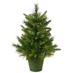 A118224 Holiday/Christmas/Christmas Trees Christmas Tree Without Lights, White Artificial Christmas Tree, Potted Christmas Trees, Spruce Christmas Tree, Pine Christmas Tree, Garden Makeover, Black Christmas Trees, Cool Christmas Trees, Potted Trees