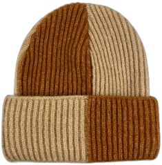 Trendy Warm Brown Hats, Trendy Brown Beanie For Fall, Trendy Brown Knitted Hat, Trendy Warm Brown Beanie, Brown Acrylic Beanie One Size, Trendy Brown Beanie For Cold Weather, Brown Acrylic Beanie One Size Fits Most, Brown Acrylic Beanie (one Size Fits Most), Cozy Brown Acrylic Hat