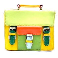 Introducing our exquisite multi-color recycled leather satchel bag, a perfect blend of style and sustainability. Crafted with care, this bag features a vibrant array of recycled leather, making each piece unique.  Bag Features:  *The front boasts a convenient pouch,  *The top handle adds a touch of sophistication, *For practicality, two compartments and a zipper providing ample space for your essentials, *The additional back zipper adds a secure touch, ensuring your belongings are safely stored. * Bag Dimensions = 24*21*8 cm * Detachable and Adjustable Strap Embrace fashion with a conscience with this eco-friendly and chic accessory, perfect for those who appreciate both style and environmental responsibility.Fathers Day Gift Retro Green Shoulder Bag Satchel, Retro Green Shoulder Satchel, Retro Green Satchel With Adjustable Strap, Green Retro Satchel With Adjustable Strap, Multicolor Top Handle Satchel With Mobile Phone Bag, Retro Green Leather Satchel, Multicolor Crossbody Satchel With Mobile Phone Bag, Trendy Multicolor Leather Satchel, Retro Green Crossbody Satchel