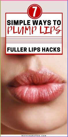 Here is how to achieve Natural-plump looking lips in the most simple and effective cost-less ways. Simple tips and tricks to get your lips fuller, plump and soft at home. How To Plump Lips At Home, Natural Lip Plumper Diy, Get Fuller Lips Naturally, Diy Lip Plumper, Lip Plumber, Fuller Lips Naturally, Baggy Dungarees, Fuller Lips, Skin Bumps