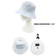 Size : One Size (57.5cm) / Adjustable Material : 100% Nylon UV Protection Waterproof Wash Separate Cheap Adjustable Fit Bucket Hat With Uv Protection, Cheap Adjustable Bucket Hat With Uv Protection, Cheap Bucket Hat With Uv Protection And Adjustable Fit, Cheap Adjustable Bucket Hat For Playtime, Cheap Outdoor Bucket Hat With Uv Protection, Cheap Adjustable Mesh Hats, Cheap Bucket Hat With Uv Protection, Cheap Bucket Hat For Outdoor Activities, Flipeez Action Hats