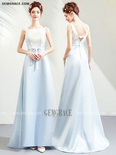 Prom Dress Train, Blue Prom Dresses, Dress Train, Blue Dress Formal, For Wedding Dress, Prom Dresses For Teens, Bridal Party Dresses, Satin Prom Dress, Dresses Blue