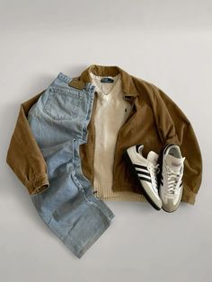 Mens Casual Dress Outfits, Men Stylish Dress, A Jacket, Cool Outfits For Men, Mens Casual Dress