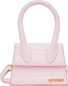 Jacquemus Le Chiquito Moyen, Le Chiquito Moyen, Jacquemus Le Chiquito, Buckle Top, Girly Bags, Pink Purse, Pretty Bags, Mini Handbags, Womens Casual Outfits