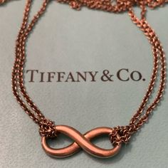 Authentic Tiffany Silver Infinity Necklace. Silver Infinity Necklace, Infinity Necklace Silver, Infinity Necklace, Womens Jewelry Necklace, Jewelry Necklaces, Necklaces, Women Jewelry, Silver, Women Shopping