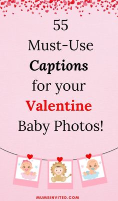 Looking for funny & cute Valentine's baby quotes and captions? These are the best love-themed quotes, sayings & captions for babies. These must-use baby 1st Valentine's Day quotes are perfect for Instagram & letter boards. Make sure you use them for those cute Valentine's Day baby pictures. Valentine's quotes for baby. Cute Happy Valentine's Day baby quotes. Valentine's Day felt board quotes. Valentine's Day quotes for baby pictures. Baby's first Valentine's quotes.