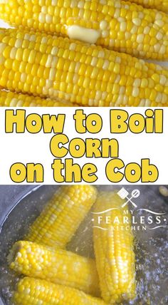 how to boil corn on the cob