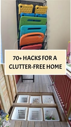 70+ Hacks for A Clutter-Free Home Organizing For Small Homes, Organization Hacks Laundry Room, Home Improvement Organization, Unused Storage Space Ideas, Small House Organization Hacks, Small Home Hacks Space Saving, House Tips Organization, Quick Organization Hacks, Life Hacks Home Organizing Ideas